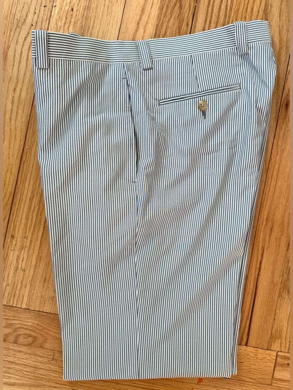 SOLD - Ralph Lauren White Dress Pants with Black Label